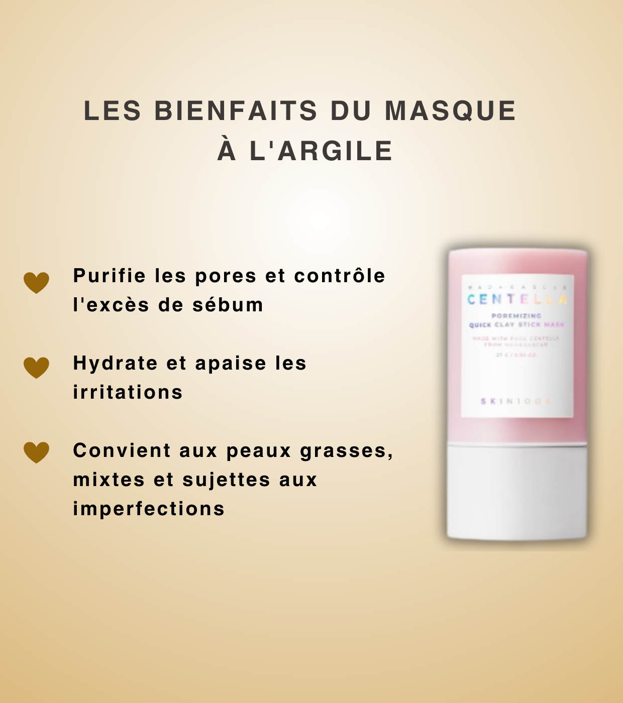 Skin1004 - Masque argile en stick madagascar centella