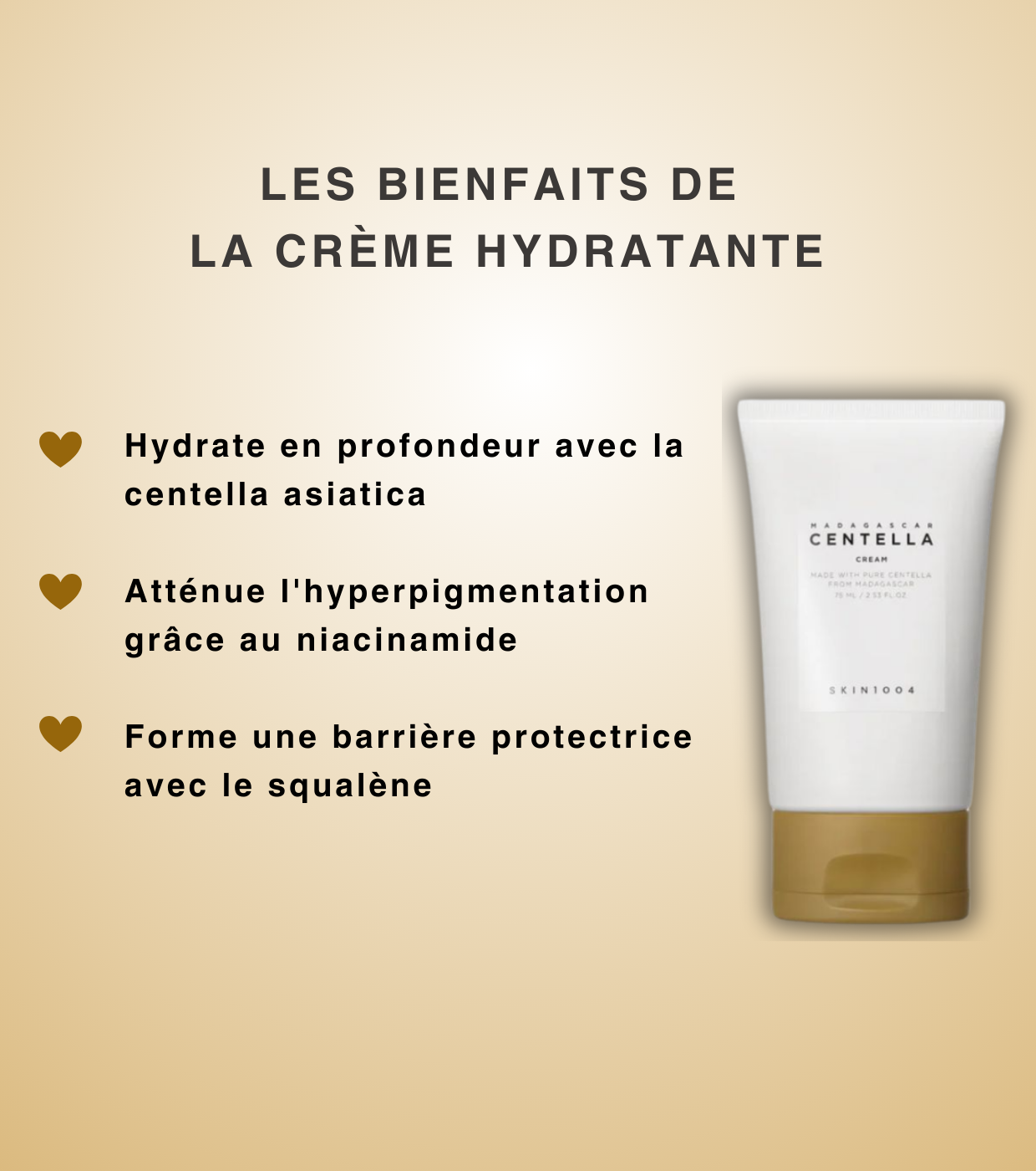 Skin1004 - Crème hydratante madagascar centella
