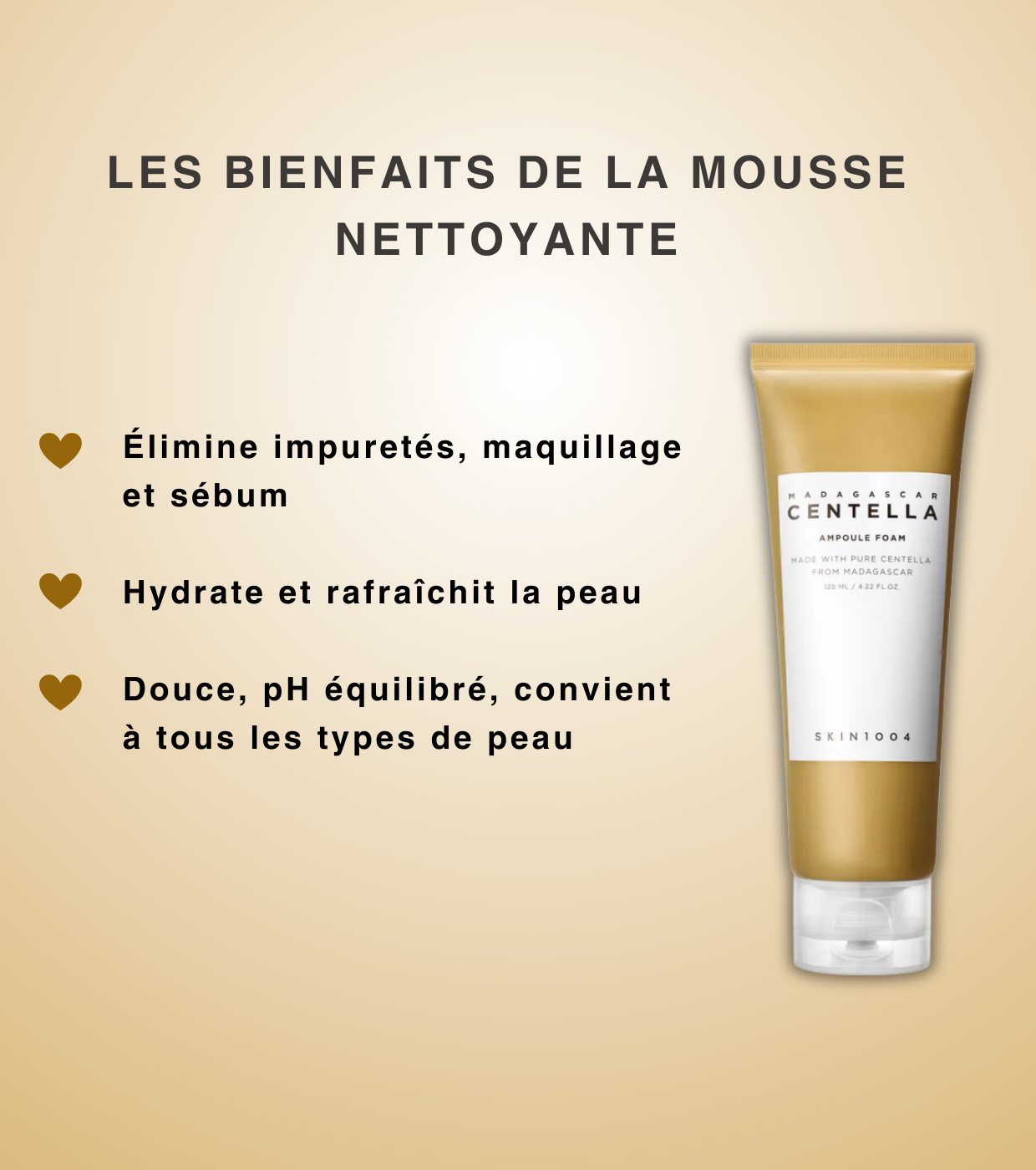 Skin1004 - Mousse nettoyante madagascar centella