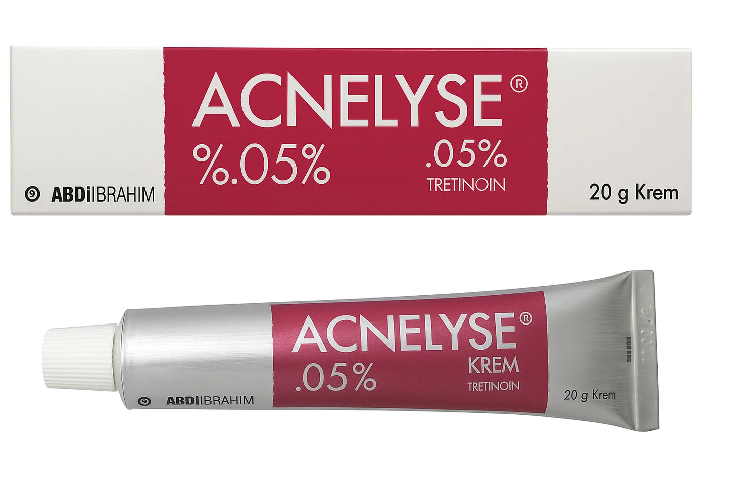 Acnelyse Crème – Trétinoïne 0,015 % / 0,025 % / 0,05 % / 0,1 %