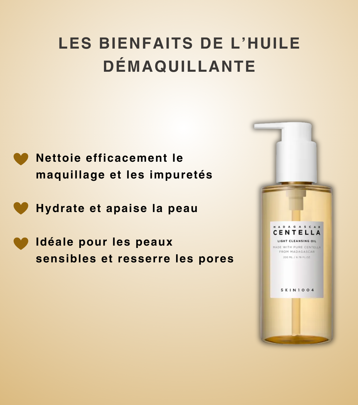 Skin1004 - Huile nettoyante - Madagascar Centella